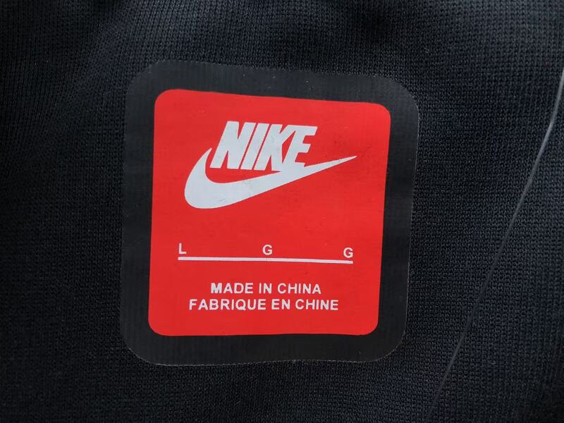 Conjunto Nike Tech Fleece Preto Refletivo