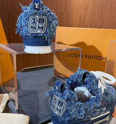 Louis Vuitton Skate Blue Monogram Blue