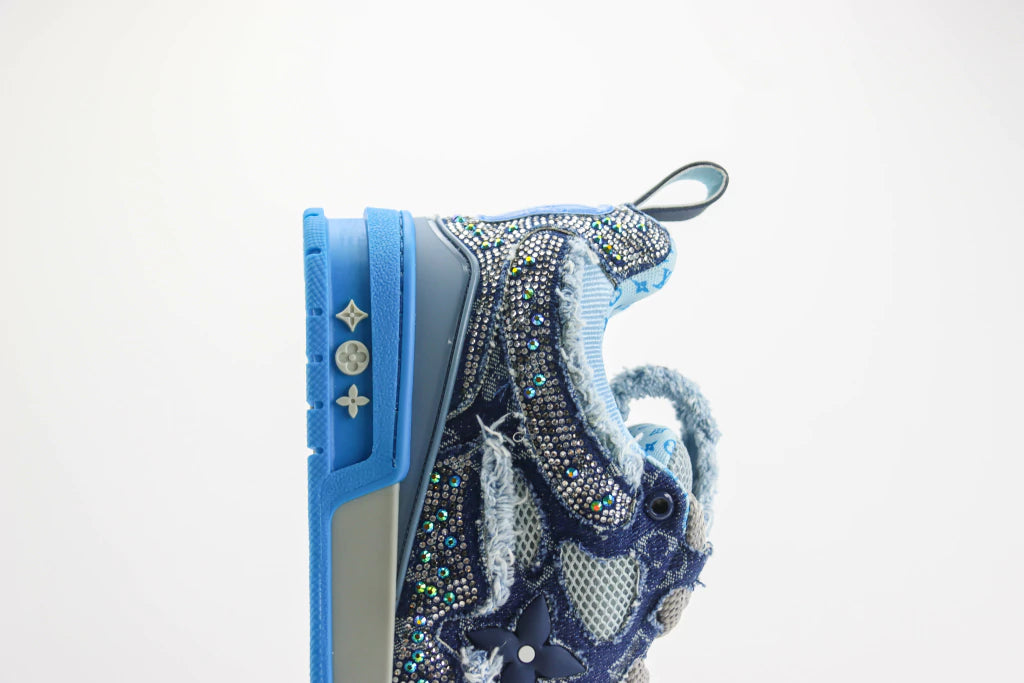 Louis Vuitton Skar Black Swarovski Blue