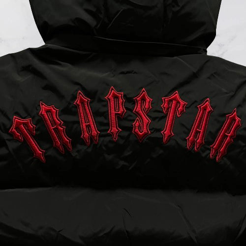 Jaqueta Trapstar Irongate Detachable Hood Black/Red