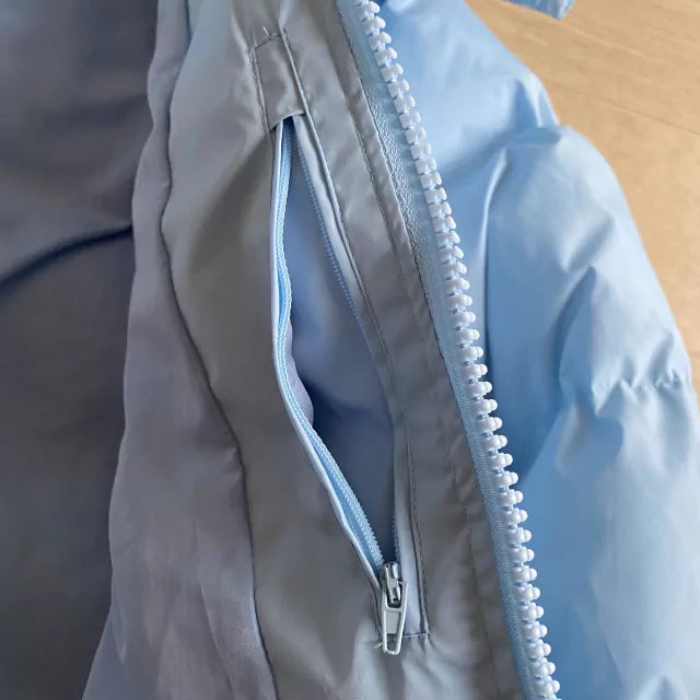 Jaqueta Trapstar Irongate Detachable Hood Azul Bebê