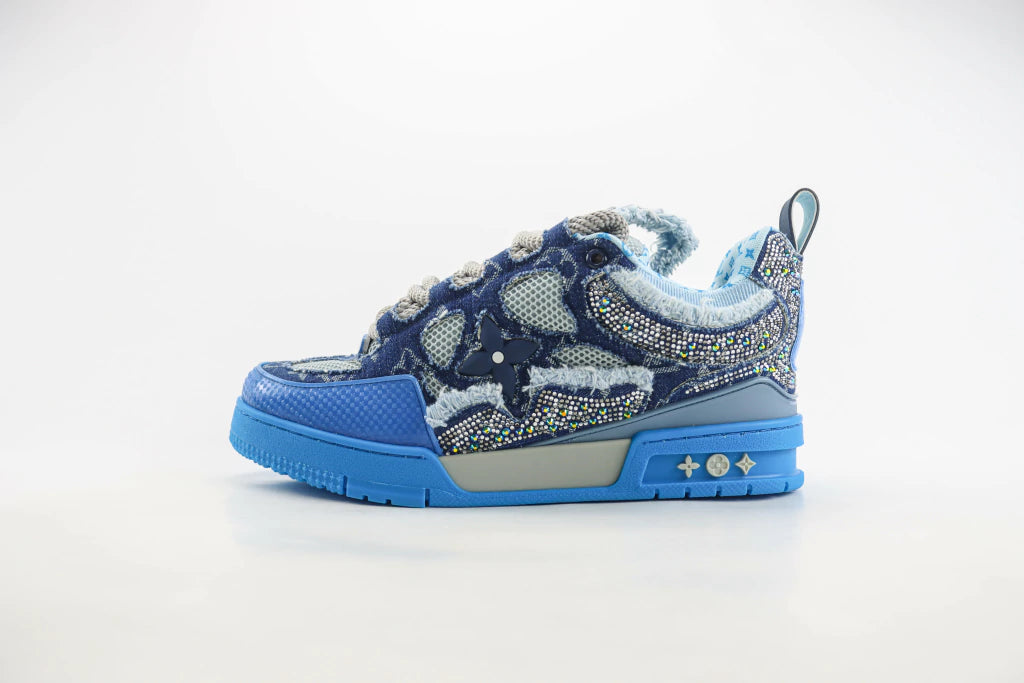 Louis Vuitton Skar Black Swarovski Blue