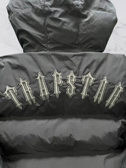 Jaqueta Trapstar Irongate Detachable Hood Gray