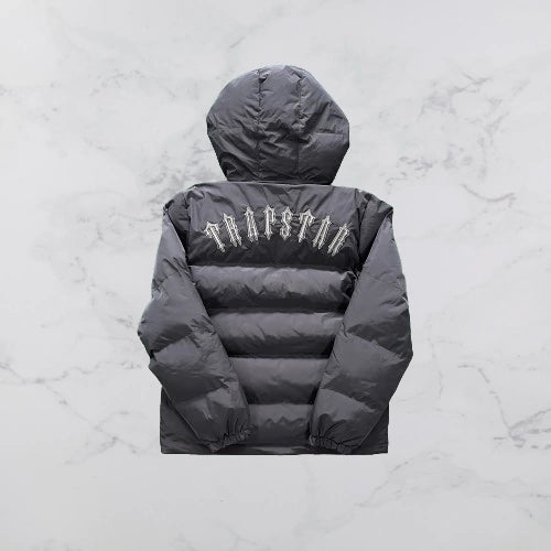 Jaqueta Trapstar Irongate Detachable Hood Gray