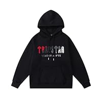 Conjunto Trapstar Chenille Decoded Preto/Vermelho