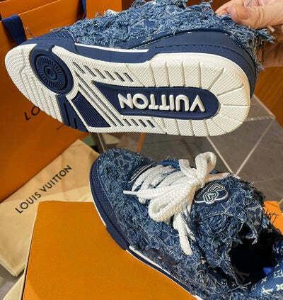 Louis Vuitton Skate Blue Monogram Blue