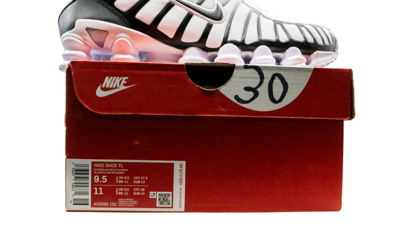 Nike Shox TL "Blacn and White"