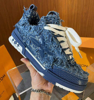 Louis Vuitton Skate Blue Monogram Blue