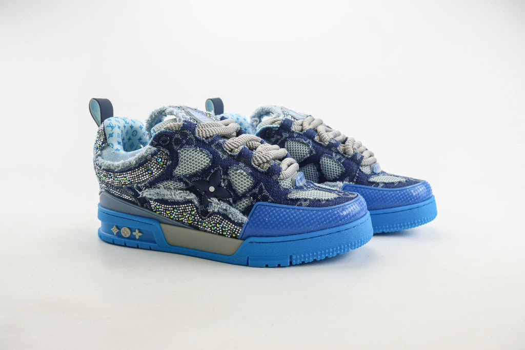 Louis Vuitton Skar Black Swarovski Blue