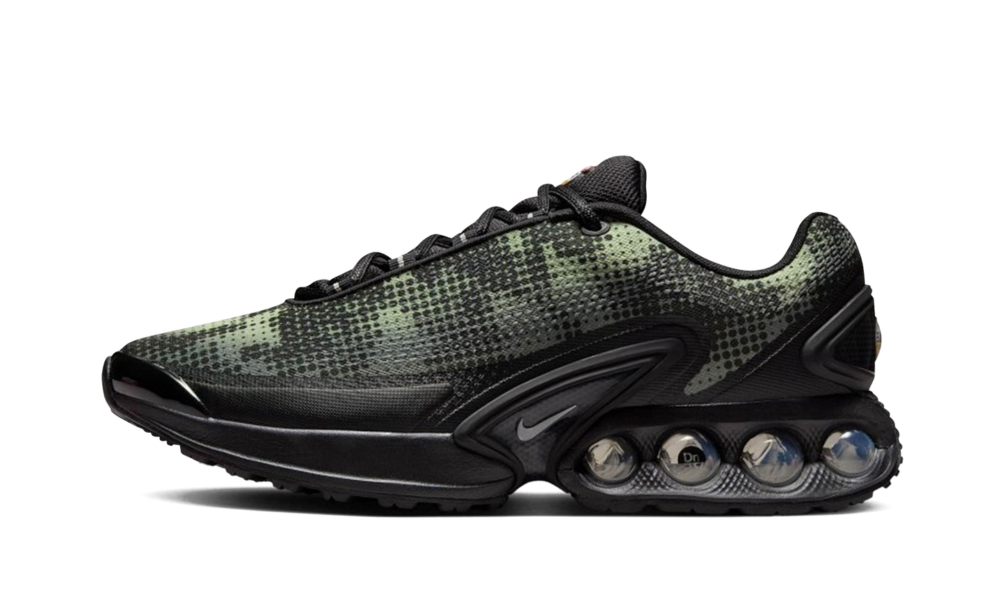 Air Max Dn "Black Olive Aura Medium Olive Metallic Silver"