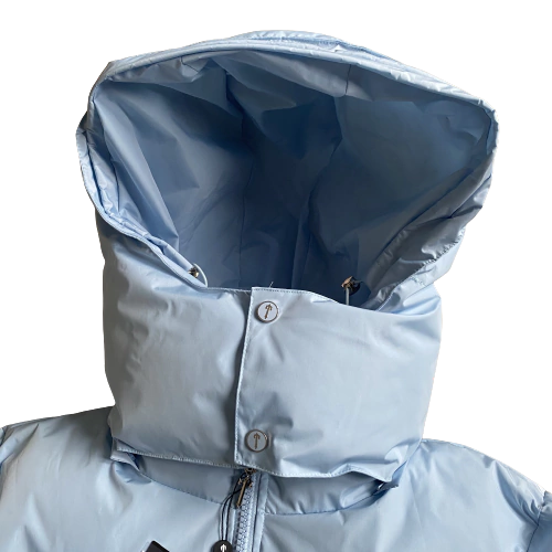 Jaqueta Trapstar Irongate Detachable Hood Azul Bebê