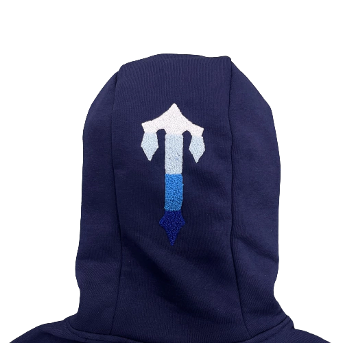 Conjunto Trapstar Chenille Decoded 2.0 Azul Medieval
