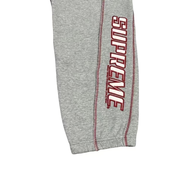 Conjunto Supreme Drill Coverstitch Cinza