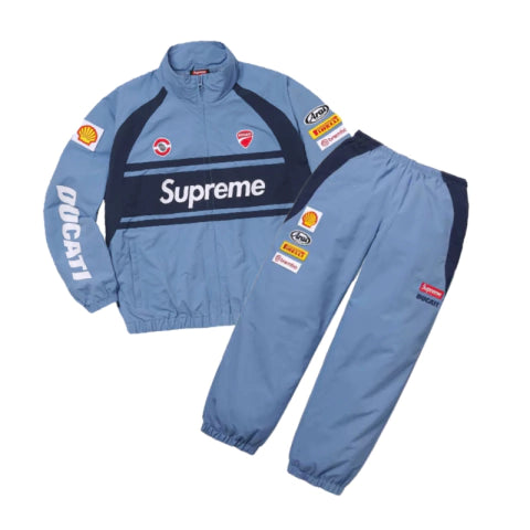 Conjunto Supreme X Ducati Azul Marinho