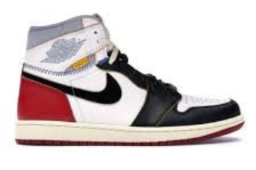 Jordan 1 Retro High Union Los Angeles Black Toe