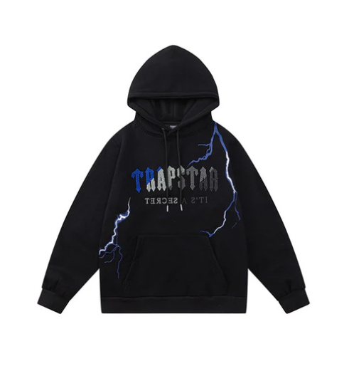 Conjunto Trapstar Chenille Decoded ''Lighting Edition'' Preto