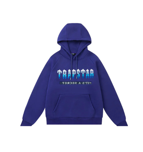 Conjunto Trapstar Chenille Decoded 2.0 Azul Medieval