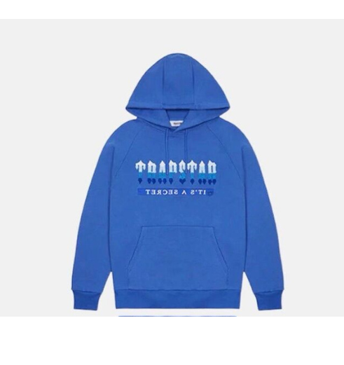 Conjunto Trapstar Chenille Decoded 2.0 Azul Dazzling