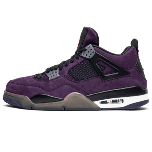 Tênis Air Jordan 4 Retro x Travis Scott Friends and Family Purple