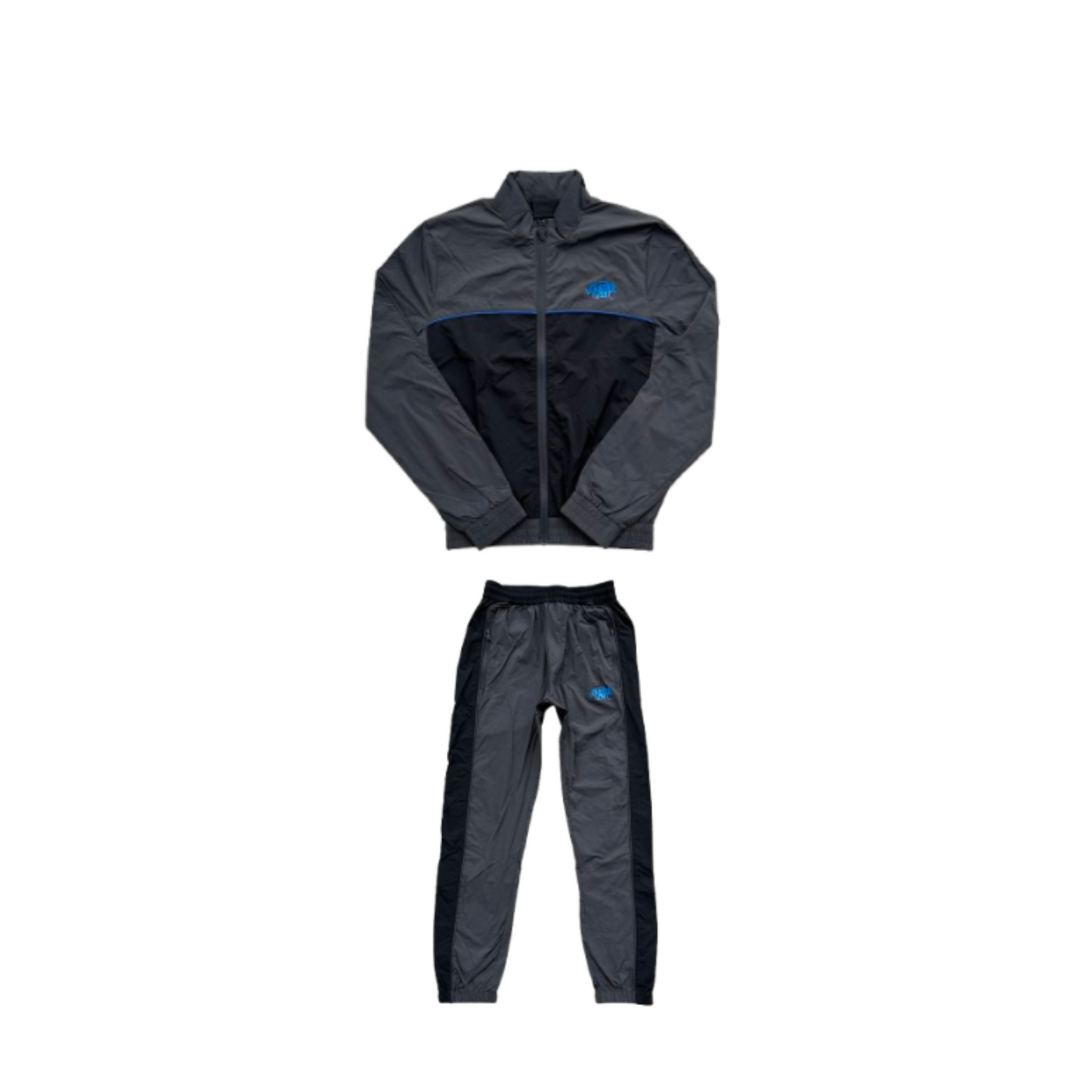 Conjunto Corta Vento SYNA World Preto e Azul