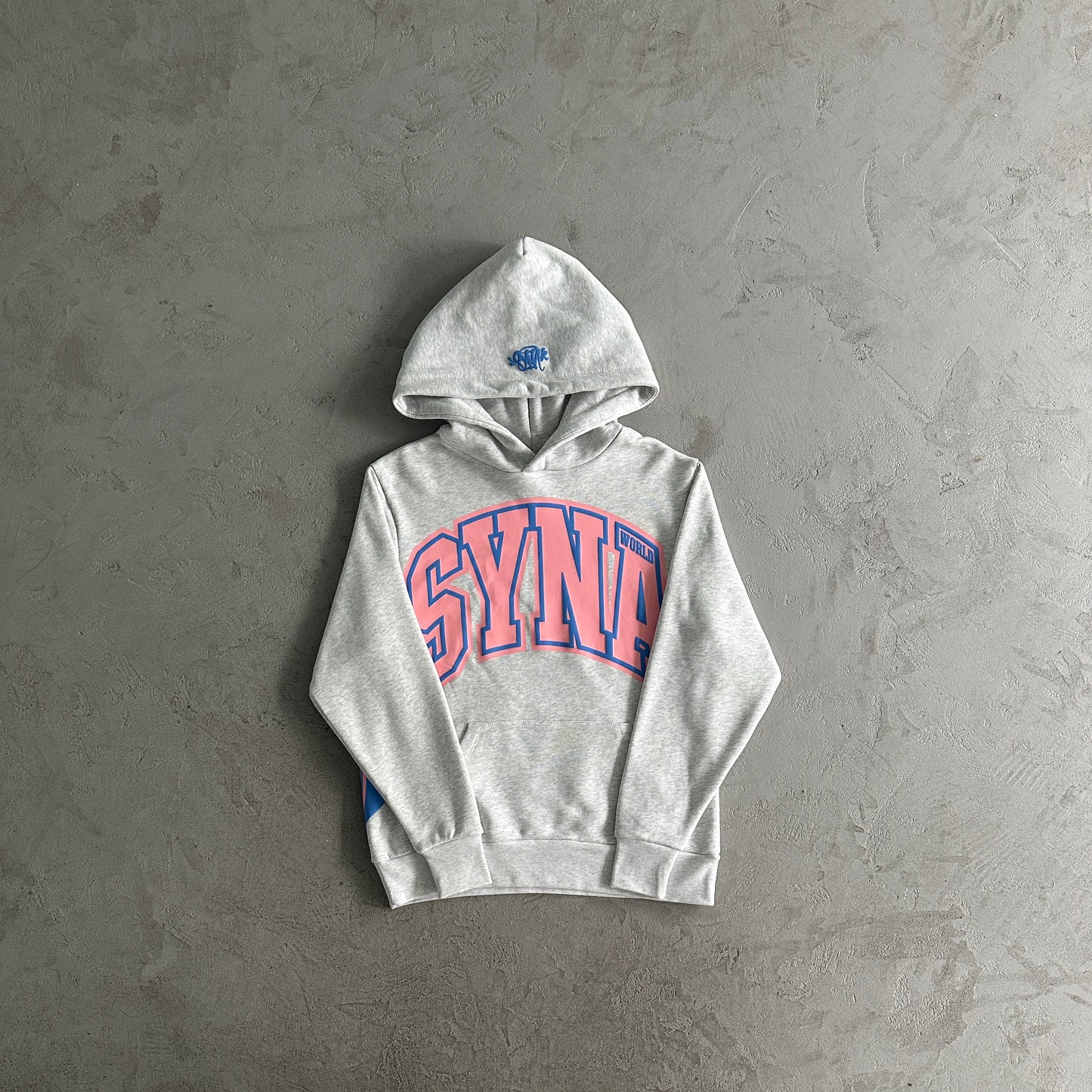 Conjunto SYNA World Cinza/Azul/Rosa