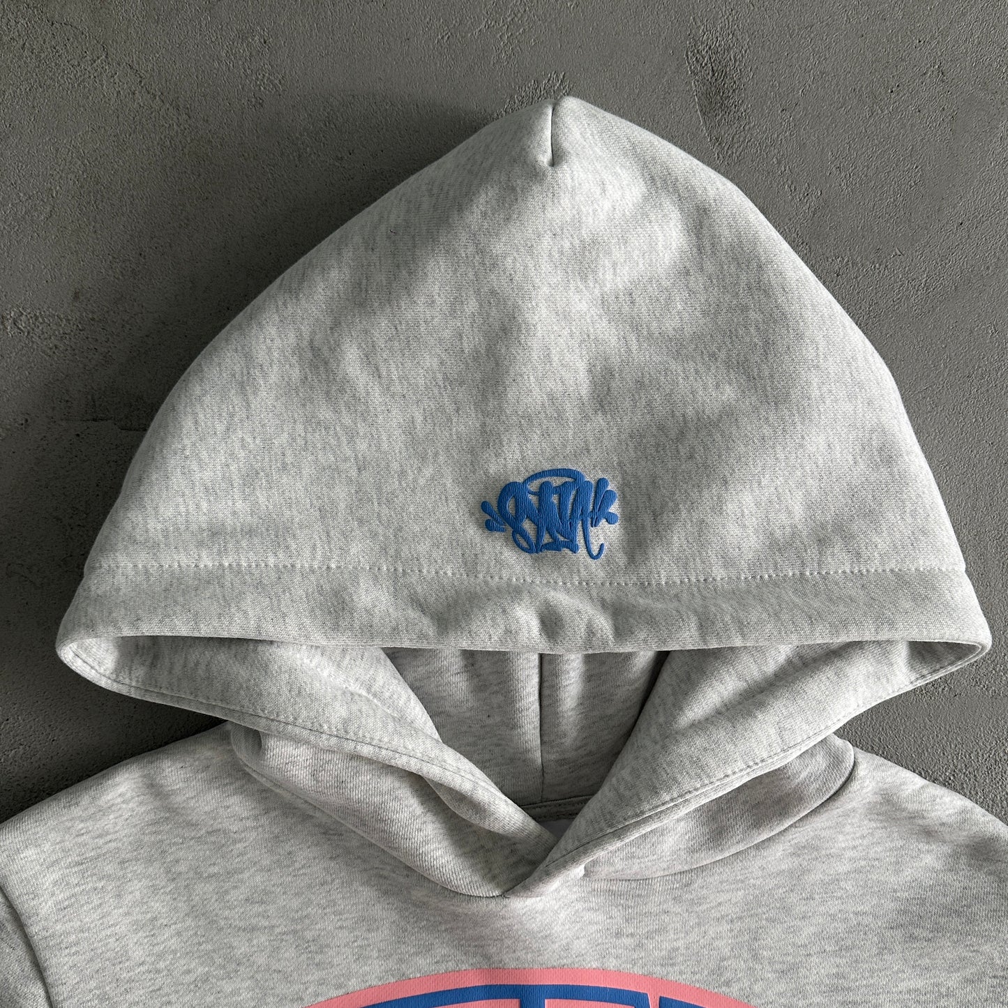 Conjunto SYNA World Cinza/Azul/Rosa