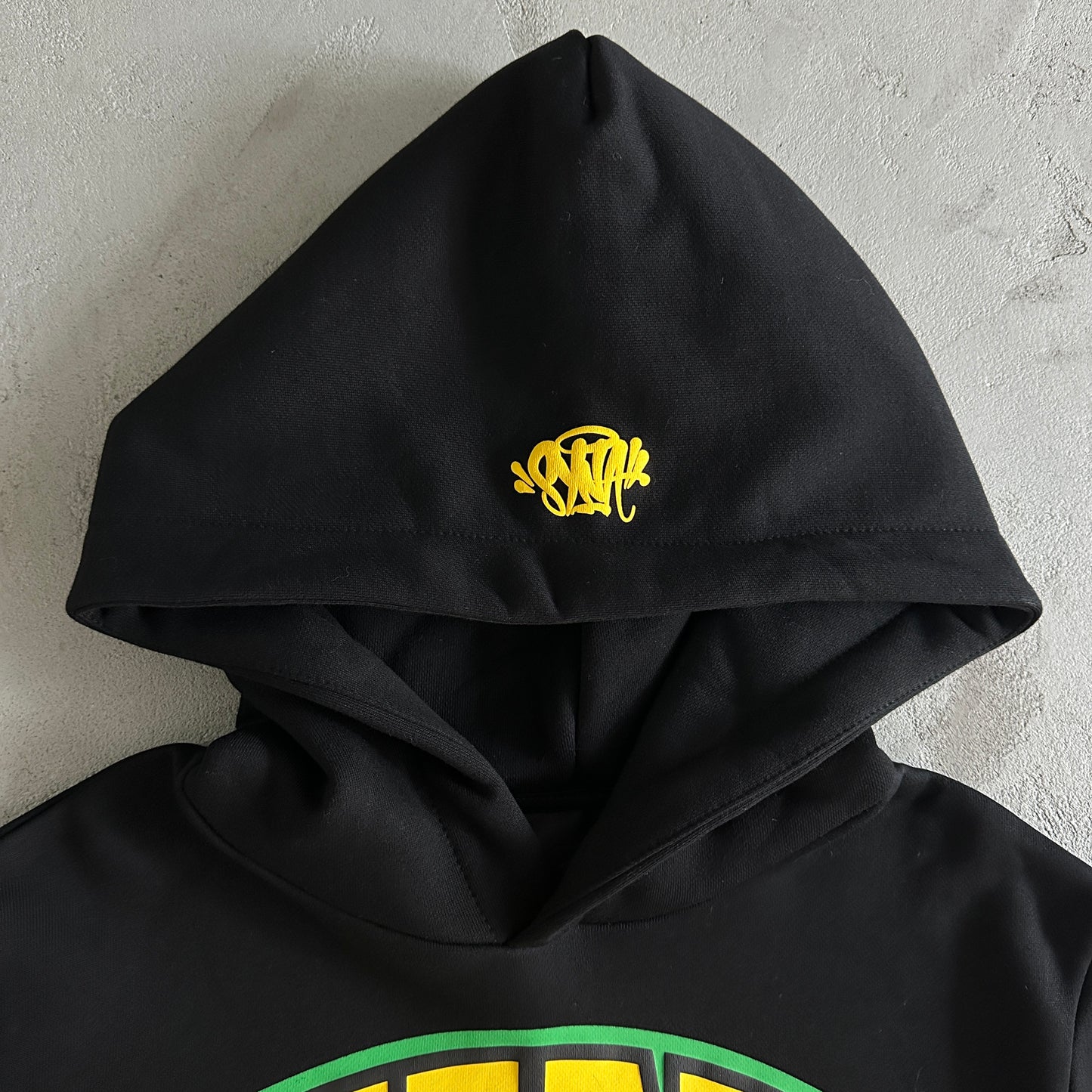 Conjunto SYNA World Preto/Amarelo/Verde
