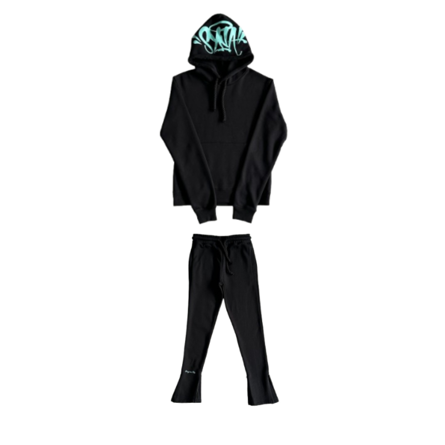 Conjunto SYNA WORLD Preto/Verde Água