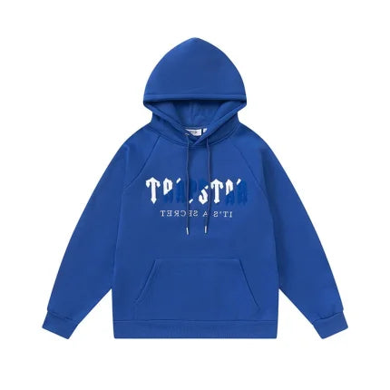 Conjunto Trapstar Chenille Decoded Azul