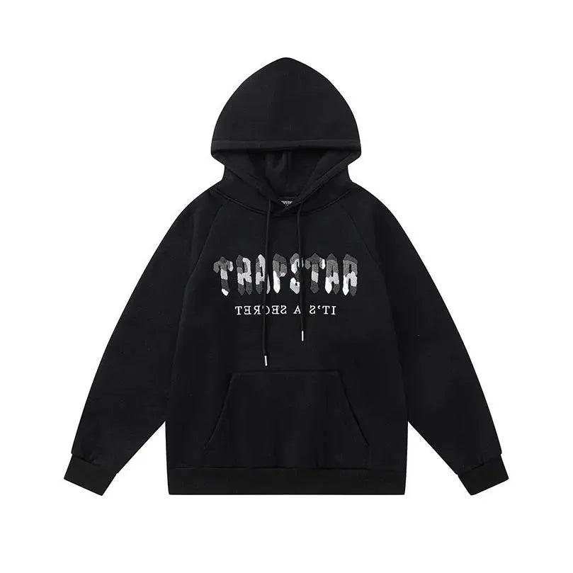 Conjunto Trapstar Chenille Decoded Preto
