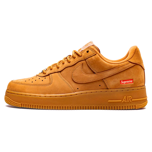 Tênis Air Force 1 x Supreme "Wheat" Marrom