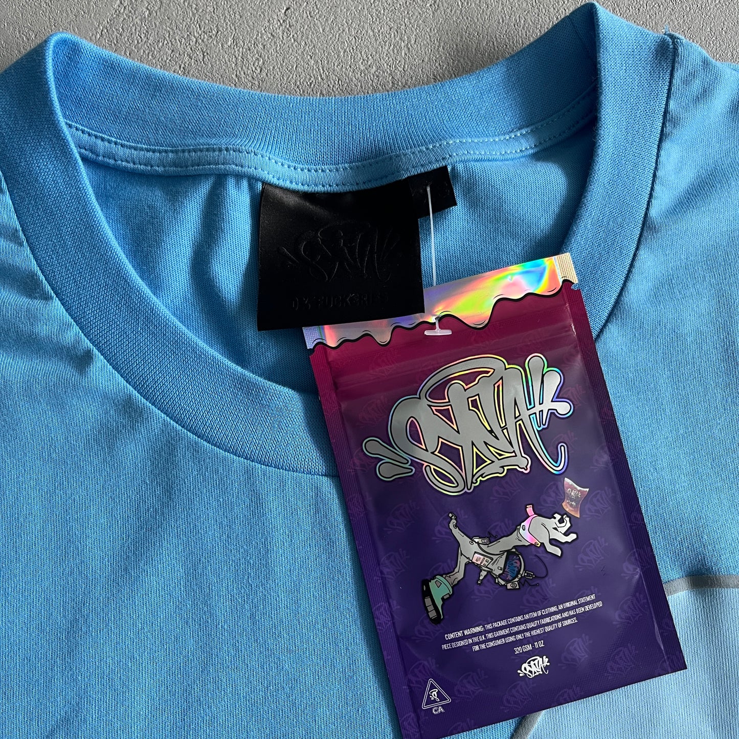 Conjunto SYNA World Azul Bebê