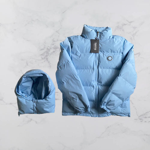 Jaqueta Trapstar Irongate Detachable Hood Azul Bebê