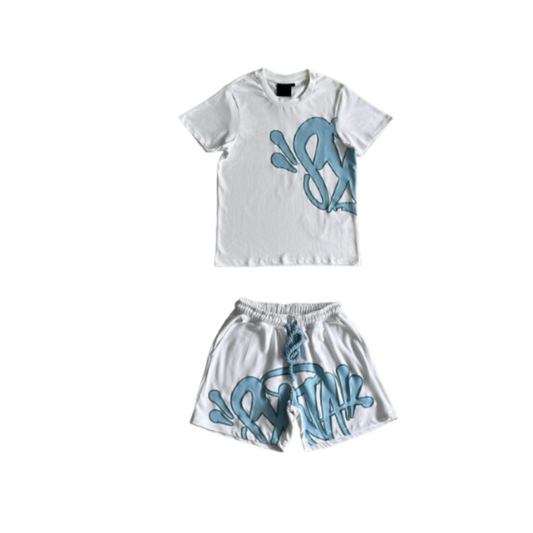 Conjunto SYNA World Branco e Azul