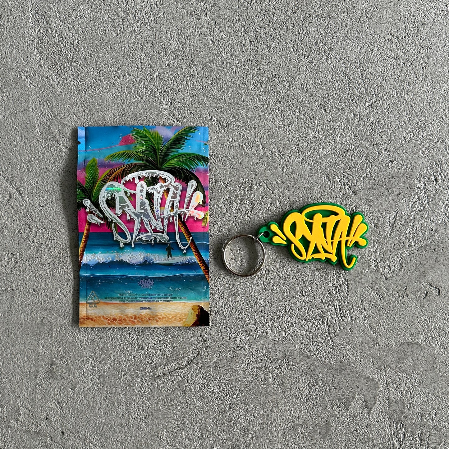 Conjunto SYNA World Branco e Azul