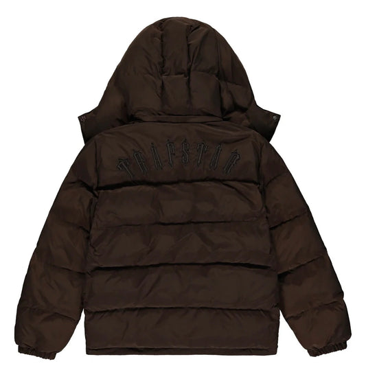 Jaqueta Trapstar Irongate Detachable Hood Brown