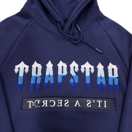 Conjunto Trapstar Chenille Decoded 2.0 Azul Medieval