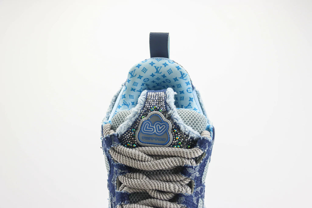 Louis Vuitton Skar Black Swarovski Blue