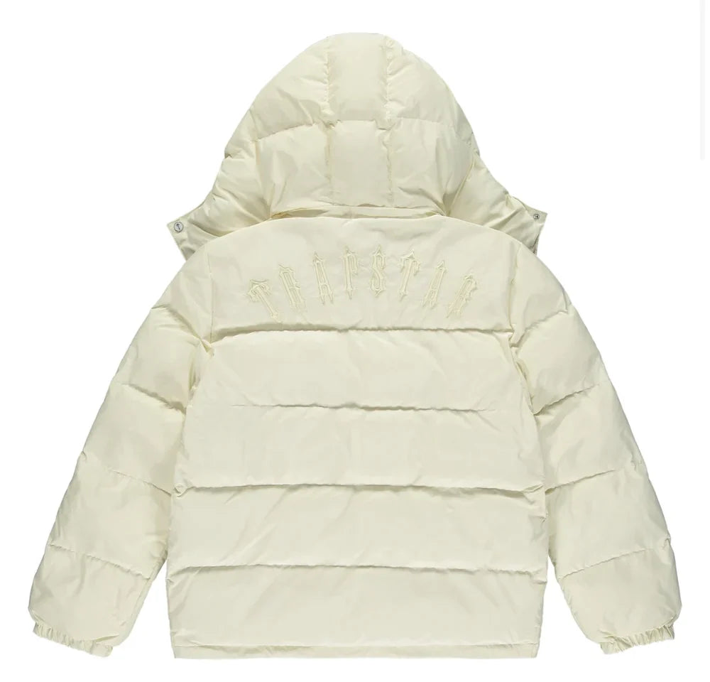 Jaqueta Trapstar Irongate Detachable Hood Cream