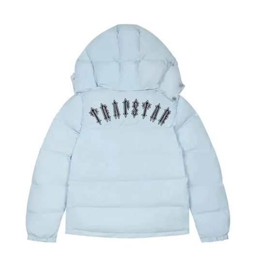 Jaqueta Trapstar Irongate Detachable Hood Azul Bebê