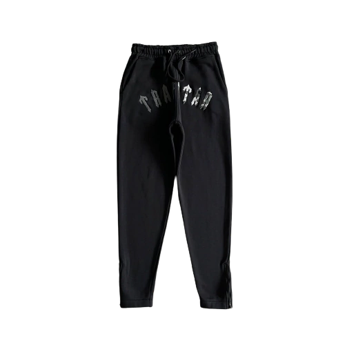 Conjunto Trapstar Irongate Chenille Arch "Preto/Cinza"