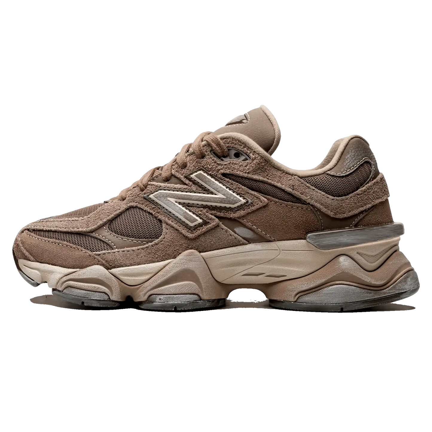 Tênis New Balance 9060 "Mushroom Brown" Marrom