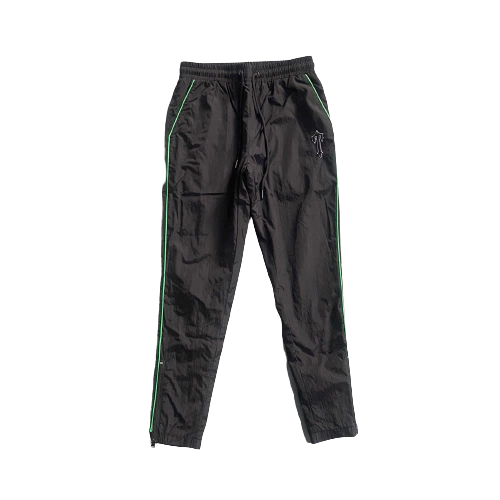 Conjunto Trapstar Arch Panel Shellsuit "Preto/Verde"