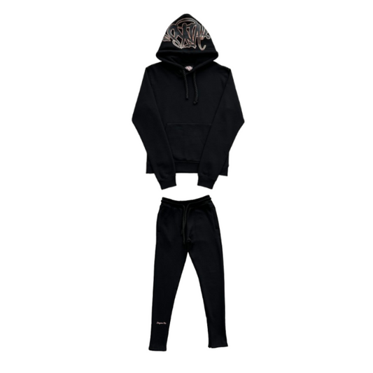 Conjunto SYNA WORLD Preto e Bronze