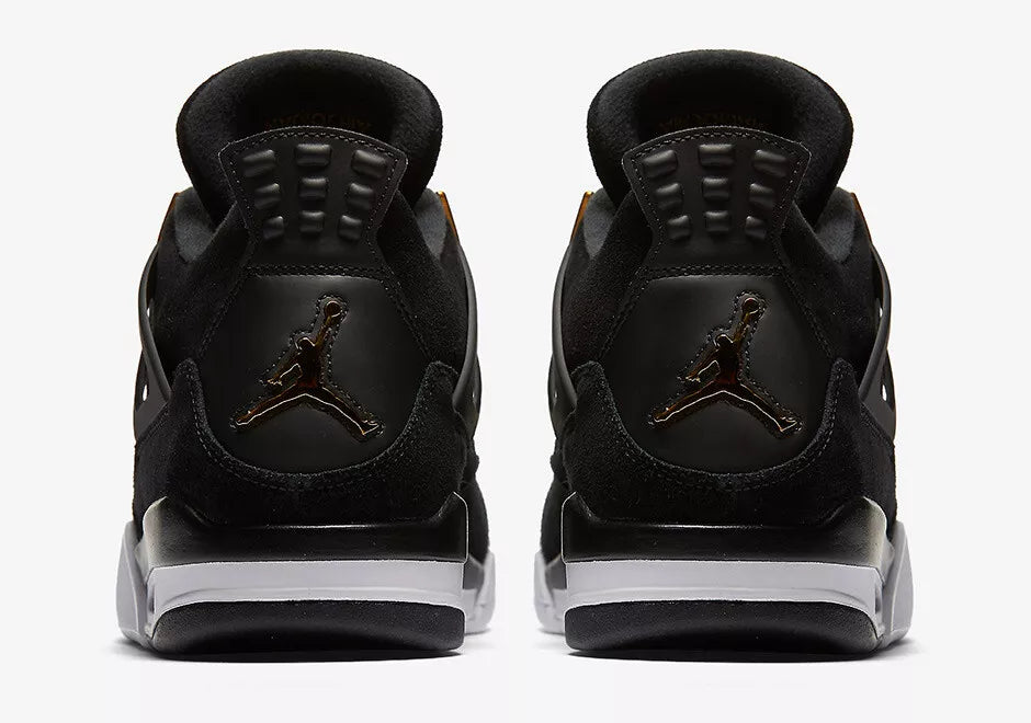 Tênis Air Jordan 4 Retro "Royalty" Preto/Dourado