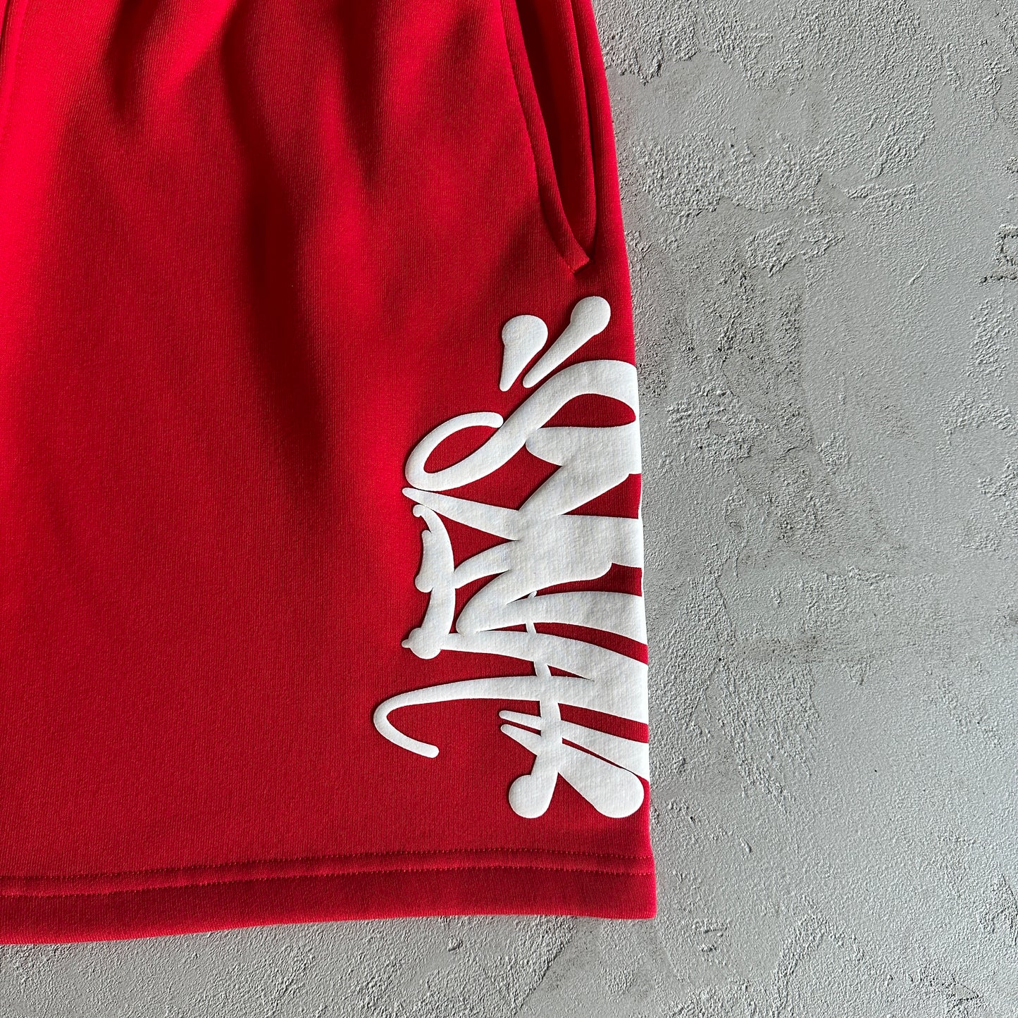Conjunto SYNA World Vermelho e Branco