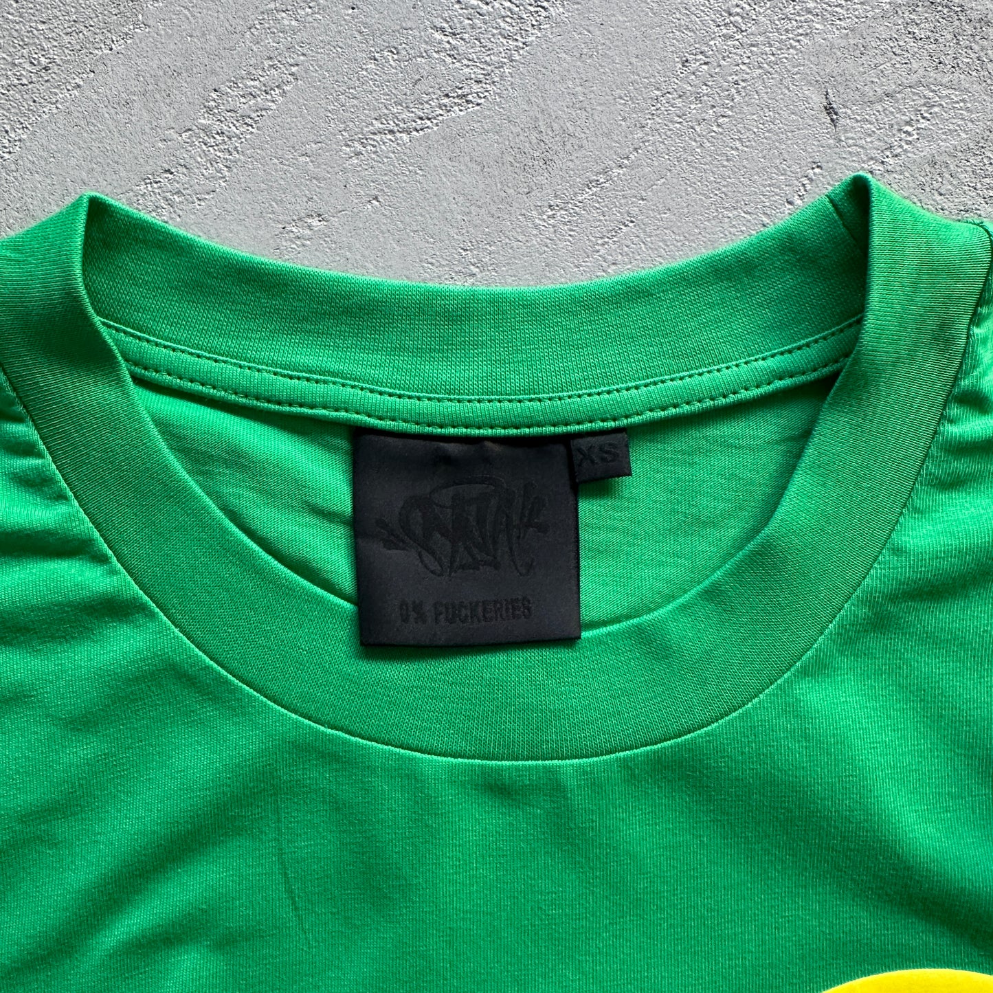 Conjunto SYNA World Verde e Amarelo