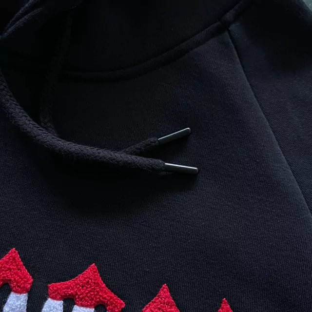 Conjunto Trapstar Chenille Decoded Preto