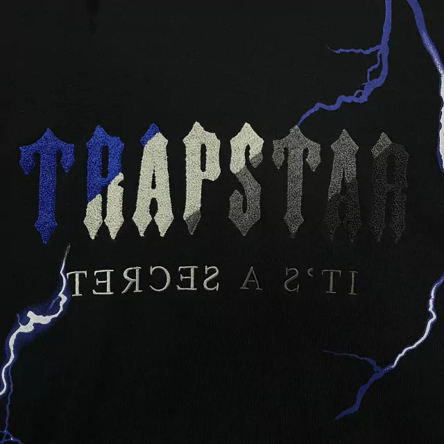 Conjunto Trapstar Chenille Decoded ''Lighting Edition'' Preto
