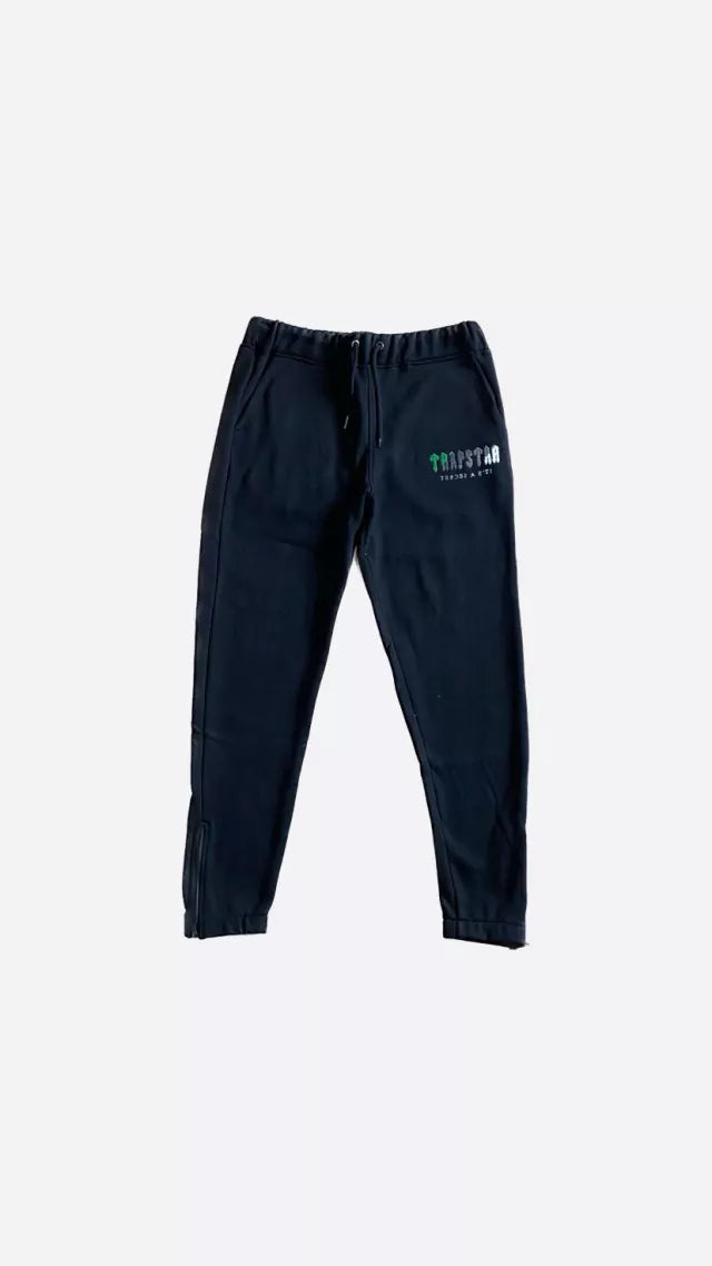 Conjunto Trapstar Chenille Decoded Preto/Verde